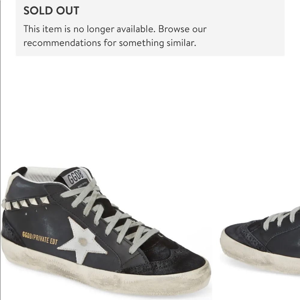 Golden Goose Super Star Studded Mid Stars 37/7